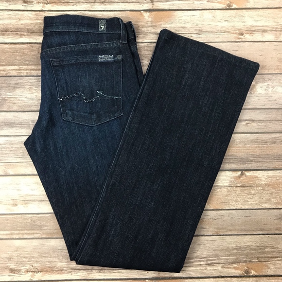 7 for all Mankind Denim - 7 For All Mankind Bootcut Jeans 27 x 30